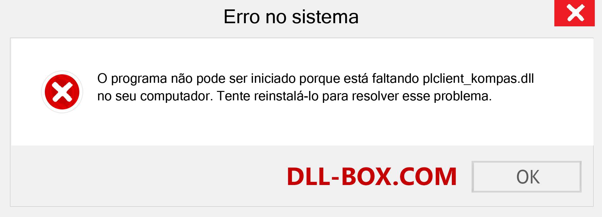 Arquivo plclient_kompas.dll ausente ?. Download para Windows 7, 8, 10 - Correção de erro ausente plclient_kompas dll no Windows, fotos, imagens